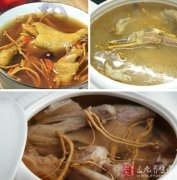 石斛水鸭汤的做法及食用方法
